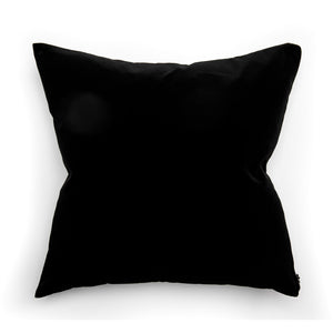 Modern  Contemporary Black Soft Italian Pillow Cover