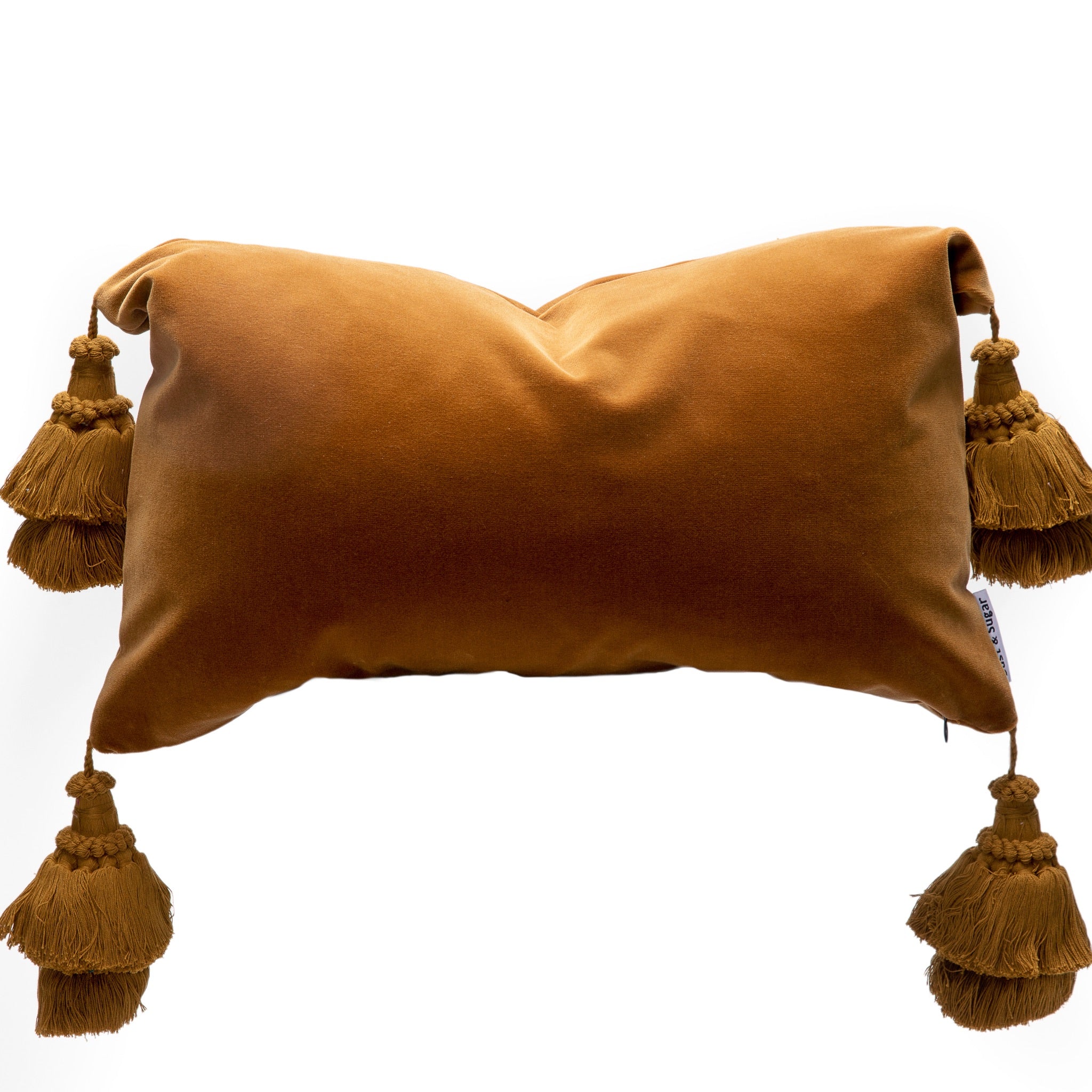 Velvet Pillows With Handmade Tassels