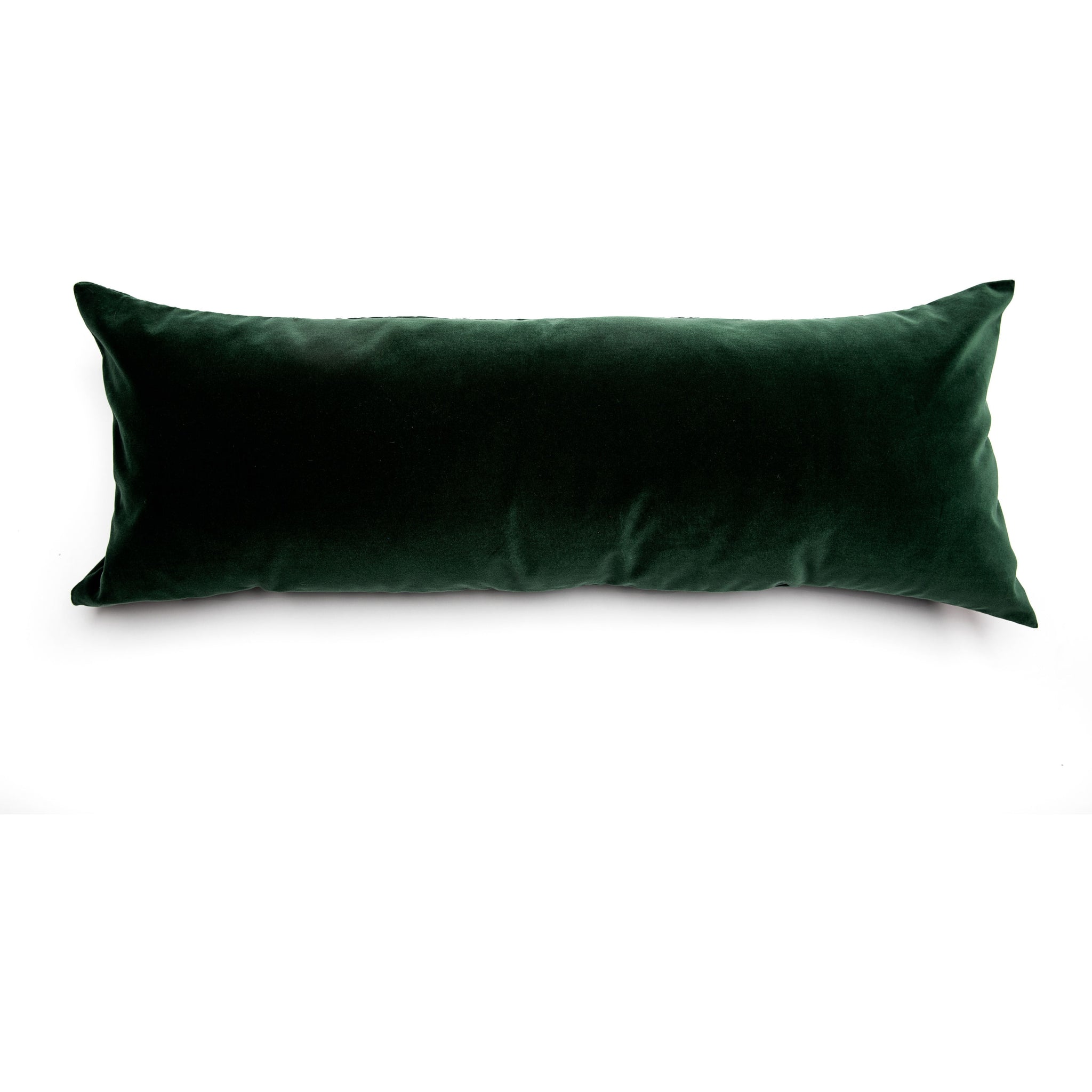 Modern Contemporary Green Soft Italian Velvet Pillow Cover