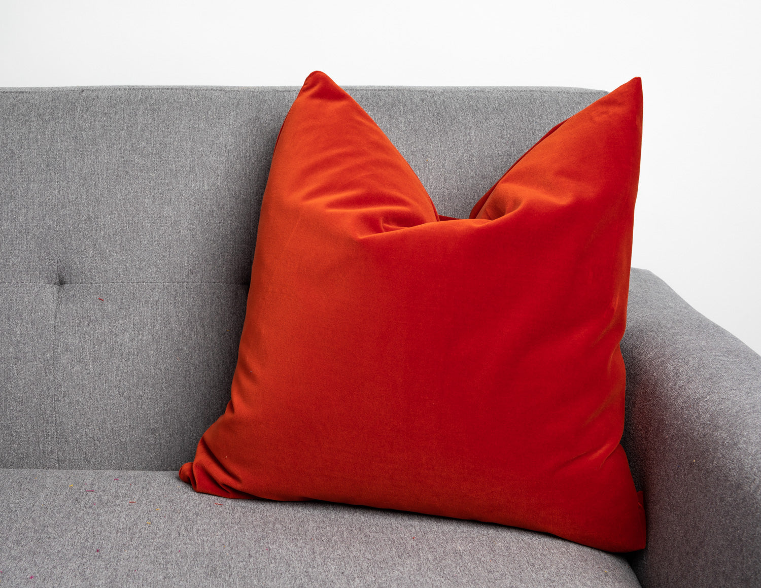 Modern Contemporary Burnt Orage Pillow Cover